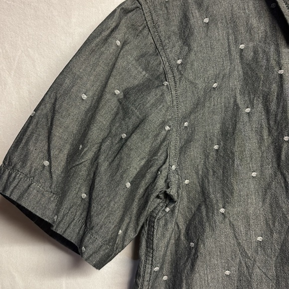 Lifted research group LRG Men’s Vintage Short sleeve button-up Size Large - Picture 4 of 6